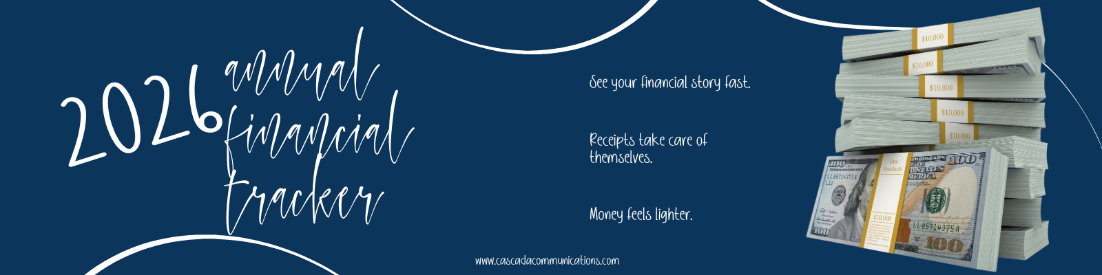 Annual Budget Tracker Header